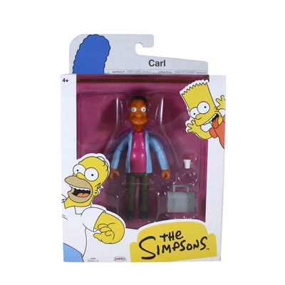 Figura de acción Jakks Pacific Los Simpson Carlson con lonchera 5" Foto 1 de 4