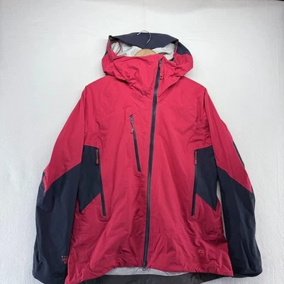 Chaqueta Mountain Hardwear Para Mujer Grande Rosa Cremallera Recco Agua Viento Cloud Seeker Foto 1 de 4