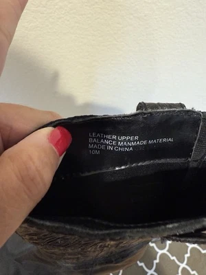 Coldwater Creek Women's Black Embossed Western Style Cowboy Boots Size 10 - Image 1 of 4