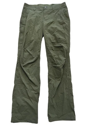 Брюки Marmot женские 8 оливково-зеленые эластичные нейлоновые для пеших прогулок на открытом воздухе SQC-510 - Изображение 1 из 4