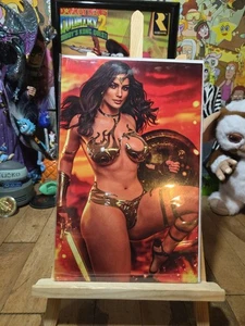 M House Peyton Blue Woman Of War Wonder Woman Cover  - Picture 1 of 2
