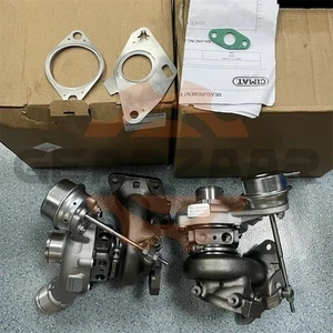 Left+Right Side Turbo Turbochargers for 2015-2017 Ford F-150 2.7L V6 M - Foto 1 di 19