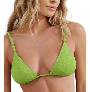 ViX Firenze Collection Beaded Strap Bikini Top Sz Small NWT Retail: $148 - Picture 1 of 6