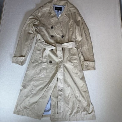 Gabardina para mujer Banana Republic color tostado chaqueta de lluvia forrada mediana nueva con etiquetas clásica nueva Foto 1 de 4
