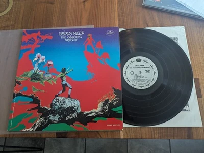 URIAH HEEP The Magician's Birthday MERCURY LP wlp PROMO gatefold vinyl VG+  - Image 1 of 3