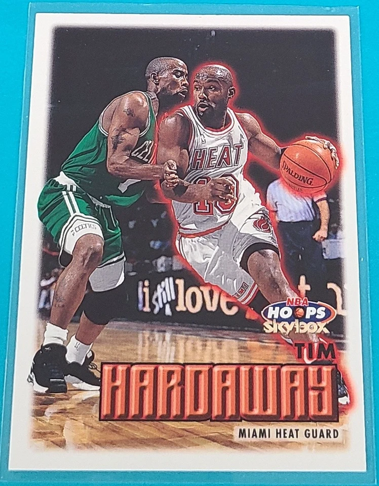 1999 Hoops    #62 Tim Hardaway Miami Heat Basketball Card D6 - Image 1 of 2