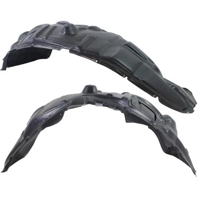 New Front LH RH Fender Liner Set 2Pc For 2009-2010 Dodge Ram 1500 Plastic Black - Imagem 1 de 4