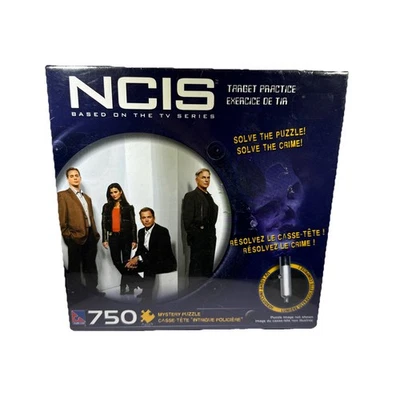 Rompecabezas misterioso NCIS 750 piezas 'Práctica objetivo' nuevo sellado luz UV Foto 1 de 4