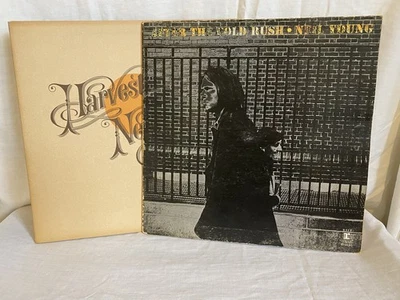 NEIL YOUNG x 2  AFTER THE GOLD RUSH 1970 MISPRINT SLEEVE RSLP6383 / HARVEST 1972 - Image 1 of 4
