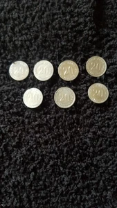 7 X 20 Pfennig Silber, Siehe Bilder - Bild 1 von 2