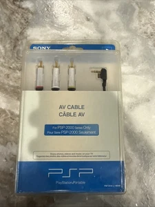 CABLE AV SONY PSP GAME SERIE PSP-2000 SOLO OEM **SELLADO** - Imagen 1 de 3