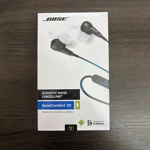 Neu+Box Bose QuietComfort 20 Acoustic Kopfhörer Headphones Schwarz Für Android - Bild 1 von 8