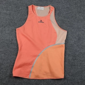 Adidas Stella McCartney Tank Top Womens Small Orange Barricade Tennis AI8239 - Picture 1 of 10