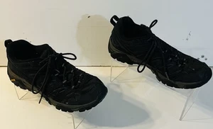 Merrell Moab 2 Shoes Mens 10.5 Triple Black Vented Gorpcore Vibram Hiking J06017 - Picture 1 of 9