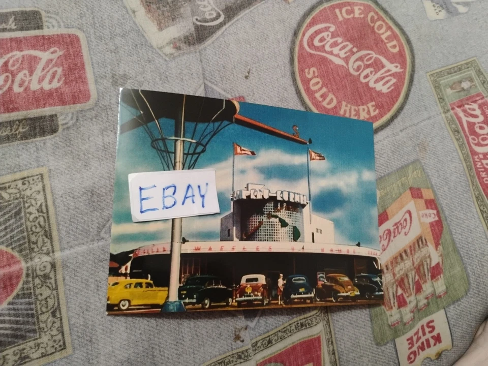 KAU KAU KORNER ON HAWAII, RESTAURANT/DRIVE-IN FROM 50s, GLOSSY COLOR,"5X7" PHOTO - Image 1 of 1