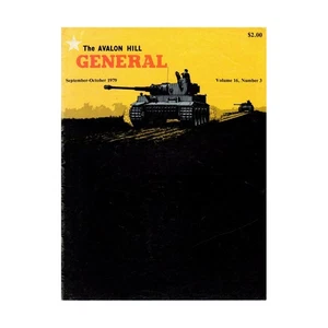 Avalon Hill General Mag Vol. Mag 16, #3 "Panzer Leader, Tobruk" en muy buen estado - Imagen 1 de 1