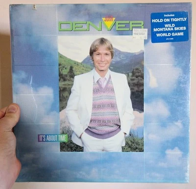  LP~JOHN DENVER~It's About Time~[Original 1983~RCA~Issue] New Sealed OOP - Image 1 of 3