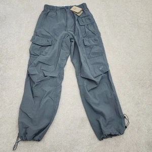 Nike Men Small Tech Pack Woven Mesh Pants Cargo Iron Grey FQ3868-068 - Picture 1 of 14