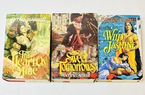 Bertrice Small O'Malley Saga Lot of 3 HCDJ Romance, Drama, all First Editions - Picture 1 of 12