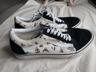 Zapatos Vans Terciopelo Y Floral Talla 8.5 Hombre 10 Mujer Foto 1 de 4