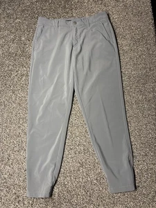 Pantalones de golf Primo para hombre 32 grises elásticos rendimiento cremallera cónica 32x28 - Imagen 1 de 12