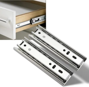 2 pcs 5 inch drawer slides, soft ball bearing drawer runners - Picture 1 of 12