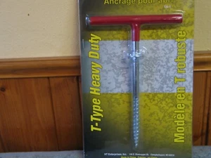 HT SHELTER ANCHOR T-TYPE HEAVY DUTY. - Picture 1 of 3