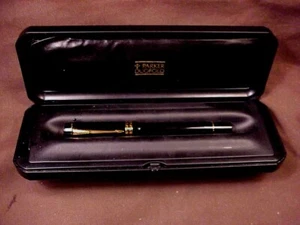 *PARKER MKII INTERNATIONAL DUOFOLD, BLACK, GPT, CART/CONV, 18KT NIB, NEVER USED, - Picture 1 of 12
