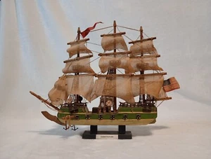 Vintage The USS Constitution Ship 12" X 12" Detailed - Picture 1 of 16