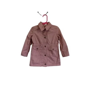 Emma and Elsa Dusty Rose light weight button down jacket - Picture 1 of 3