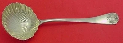 Cucharón Williamsburg Shell de Stieff de plata esterlina con salsa 7 5/8" Foto 1 de 2