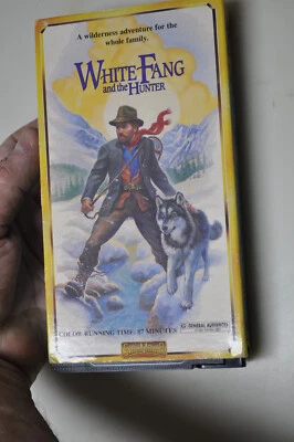 RARE VHS, Video Movie, White Fang and the Hunter, Robert Wood Foto 1 de 4