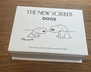 THE NEW YORKER leere Notizkarten HUNDE CARTOON Box mit (20) Grußkarten NEU - Bild 1 von 11