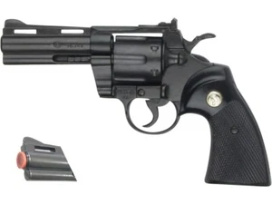Denix Colt Python 357 Magnum 4 Inch Barrel Police Non-Firing Movie Prop Gun - Picture 1 of 9