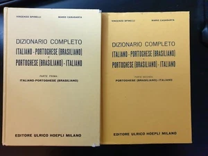 DIZIONARIO COMPLETO ITALIANO-PORTOGHESE(BRASILIANO) 2VOL di SPINELLI e CASASANTA - Picture 1 of 1