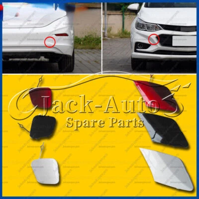 Tapa de gancho de remolque para parachoques delantero trasero de auto para Chevrolet Cruze 2017-2019 Foto 1 de 4