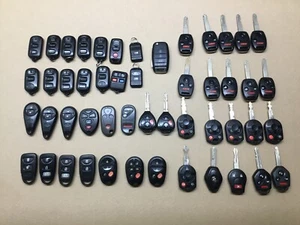 50 KEY FOB LOT - USED - KEYLESS ENTRY - WHOLESALE / LOCKSMITH SPECIAL - Picture 1 of 7