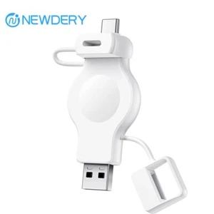 USB-C Magnetic Wireless Portable Charger for Apple Watch Ultra 2/ 9/8/7/6/5/4/SE - Picture 1 of 6