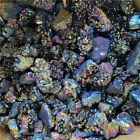 2,2 Pfund Quarz Kristall Regenbogen Titan Cluster VUG Mineral Probe Reiki Heilung