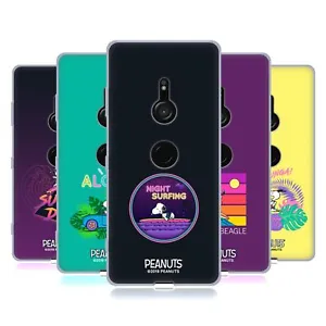 OFFICIAL PEANUTS SNOOPY ALOHA DISCO SOFT GEL CASE FOR SONY PHONES 1 - Picture 1 of 14