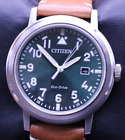 Citizen Eco-drive Men's Wrist Watch J810-s120802 Gn-4-s Runs (bs)