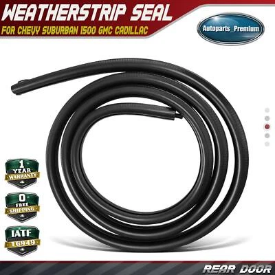 Sello de resistencia para puerta trasera izquierda o derecha para Chevy Suburban 1500 GMC Cadillac Foto 1 de 4