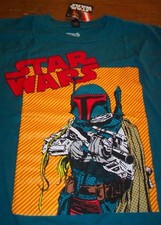 Vintage Style Star Wars Boba Fett The Empire Strikes Back T-Shirt Medium New