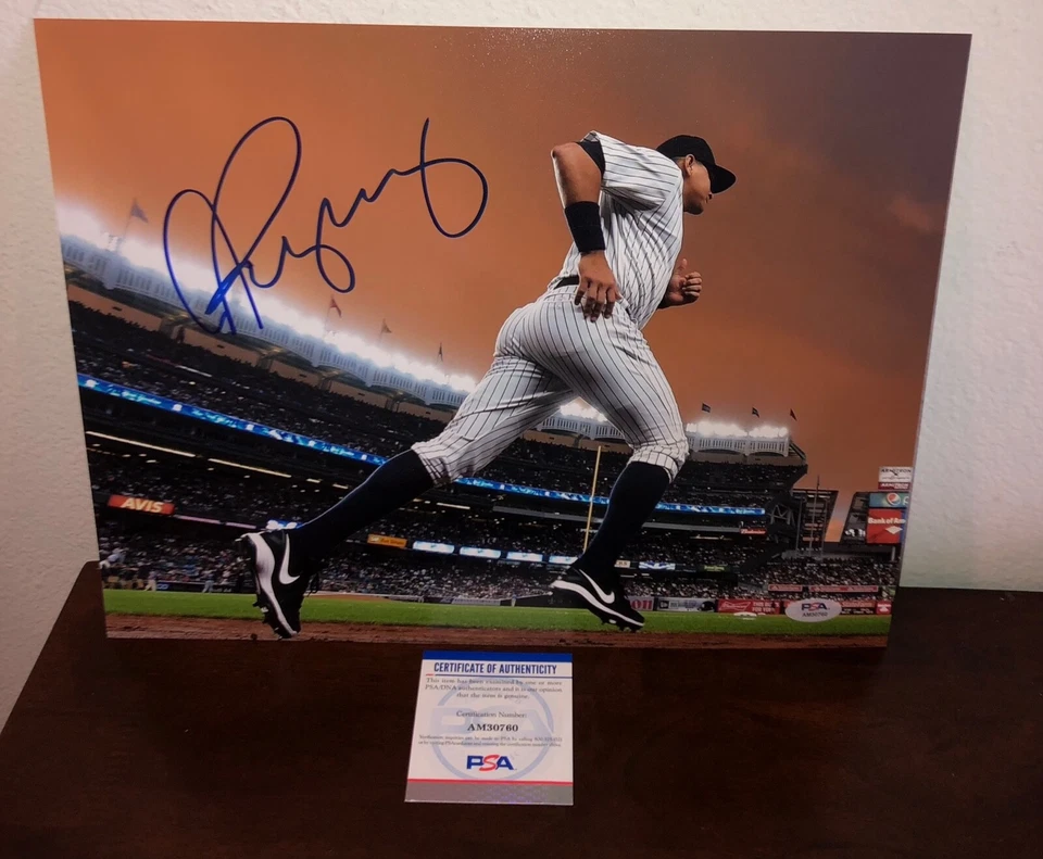 Alex Rodriguez New York Yankees World Series Legend Signed 11x14 Photo PSA A - Image 1 of 1