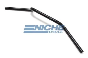 7/8" Steel Clubman Cafe Racer Motorcycle Handlebars - Foto 1 di 3