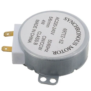 Microwave Oven Synchronous Motor 49TYZ-A2 AC 220-240V CW/CCW 4W 5/6 RPM Jf - Picture 1 of 8