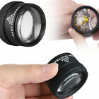 Pocket Reading Magnifier Loop 30X Optics Loupes Mini Magnifying Glass Lens