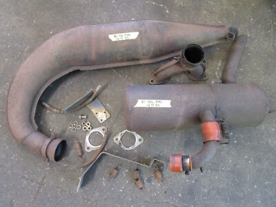 Colector de tubo de escape vintage 81 Polaris TXL 340 moto de nieve lata? 82 83 ? Foto 1 de 4