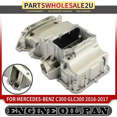 Cacerola de aceite del motor para Mercedes-Benz C300 GLC300 2016-2017 L4 2,0 L AWD A2740142700 Foto 1 de 4