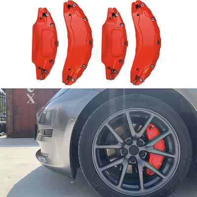 For Tesla Model 3 Brake Caliper Cover 2018 2019 2020 2021 2022 2023 Accessories - Изображение 1 из 4